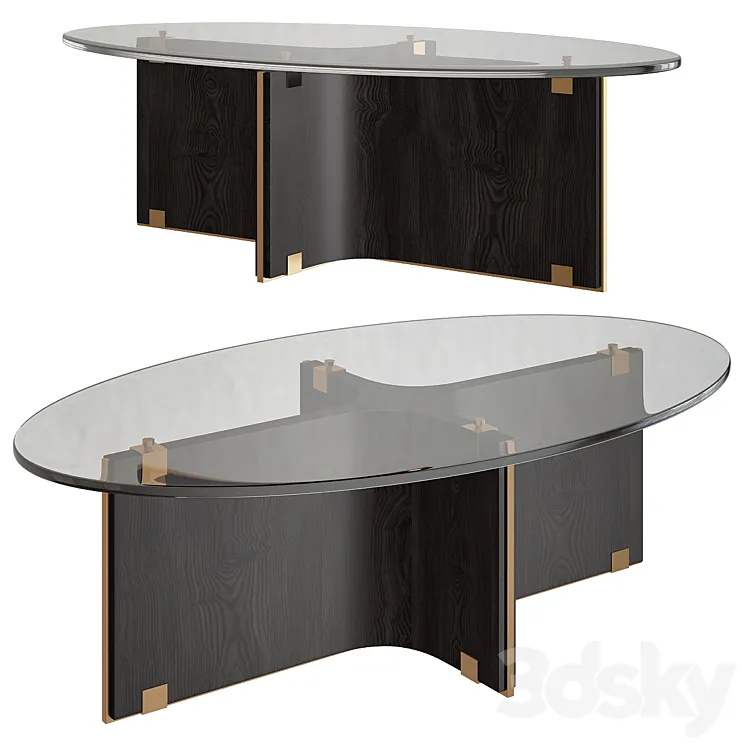 FILICUDI TALL COFFEE TABLE 3D Model Free Download