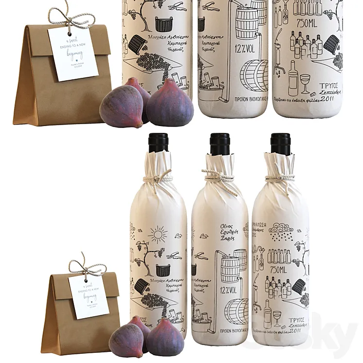 Filirea Gi Wine 3D Model Free Download