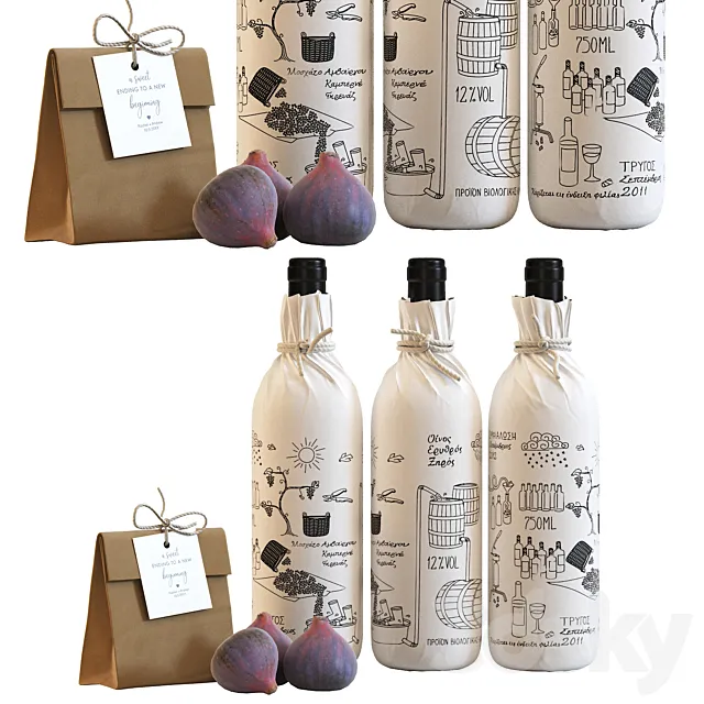 Filirea Gi Wine 3DModel