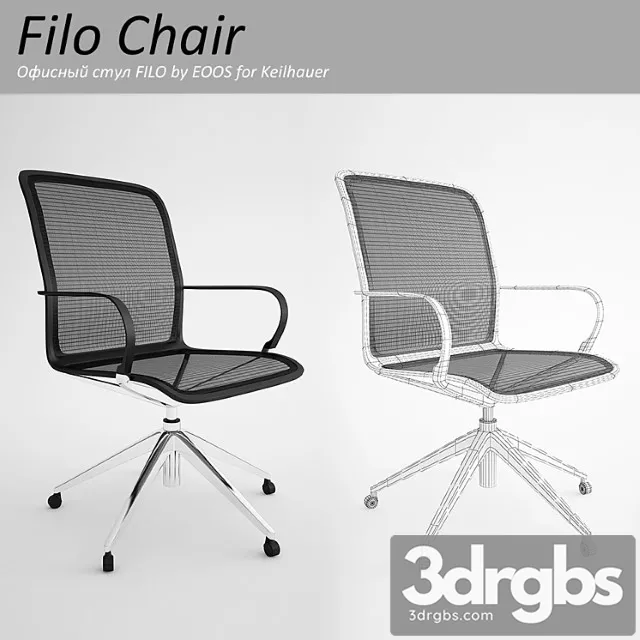 Filo Chair 3D Model Download Filo Chair 3D Model Download