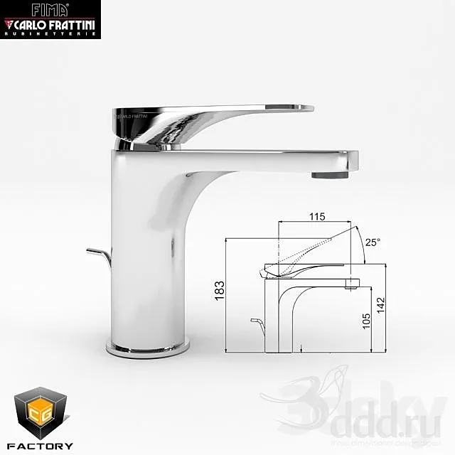 FIMA CARLO FRATTINI QUAD F3721 3DModel