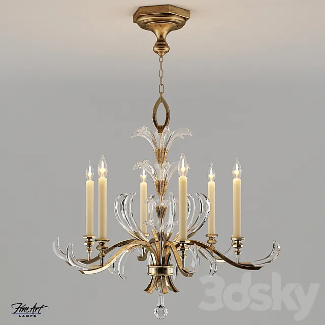 Fine art lamps 739140st2 3D Model Fine art lamps 739140st2 3D Model