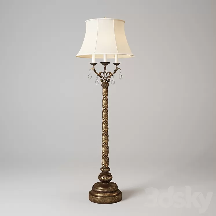 Fine Art Lamps – A Midsummer Nights Dream 163320ST 3D Model Fine Art Lamps – A Midsummer Nights Dream 163320ST 3D Model