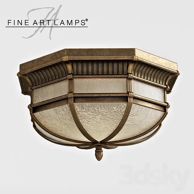 FINE ART LAMPS Holand Park 845282ST 3D Model