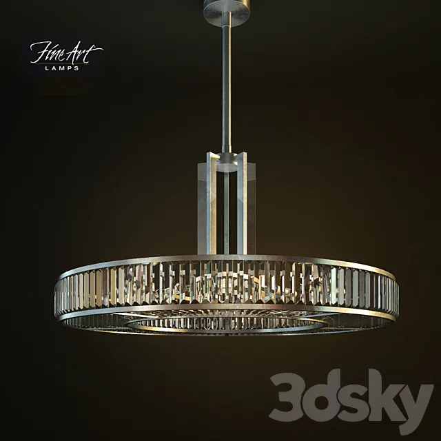 Fine Art_Chandelier 3DModel Fine Art_Chandelier 3DModel