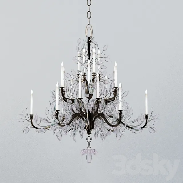 FineArt CRYSTAL Chandelier LAUREL 771240 3DModel FineArt CRYSTAL Chandelier LAUREL 771240 3DModel