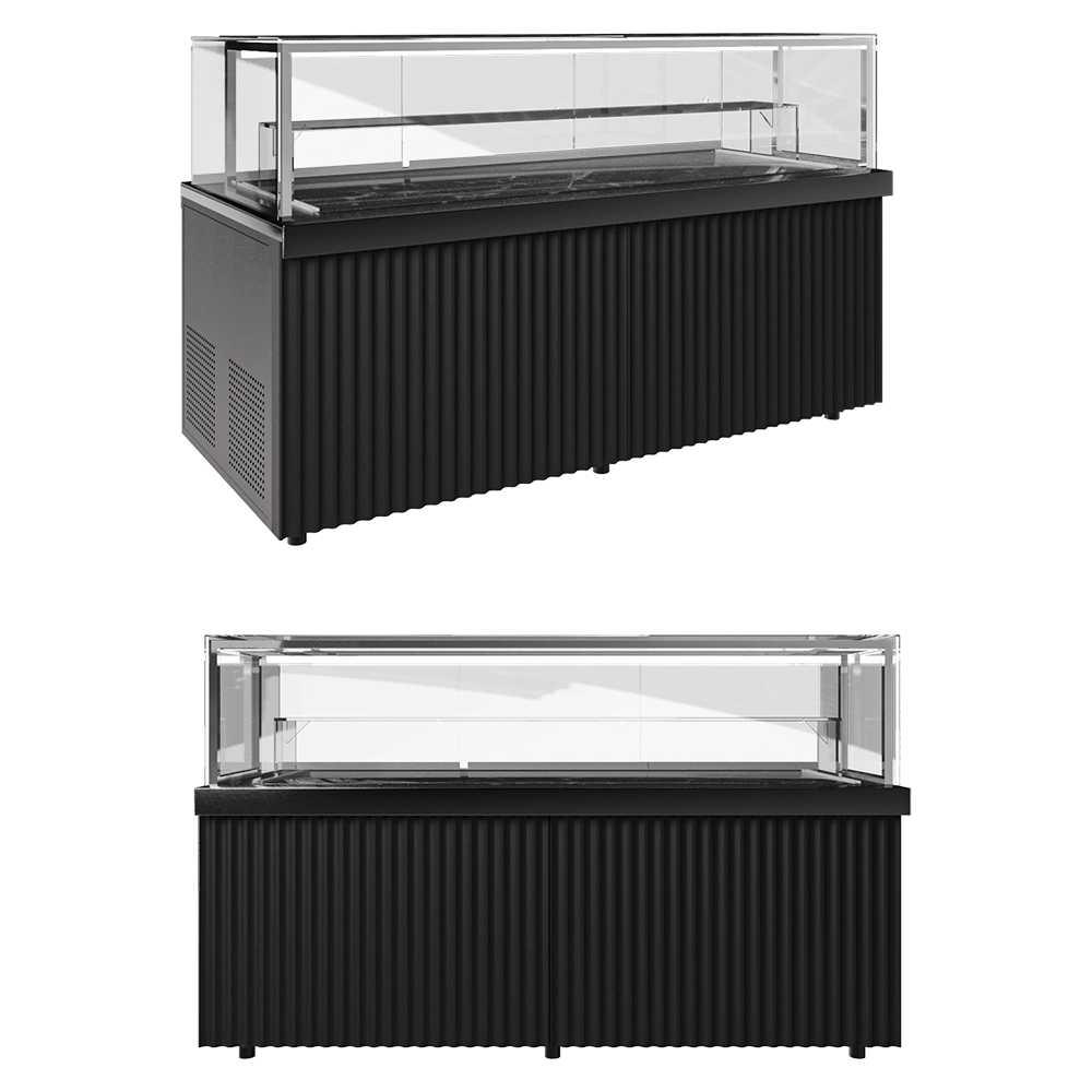 FINIST – Floor-standing confectionery refrigerator showcase Maria 3D Model