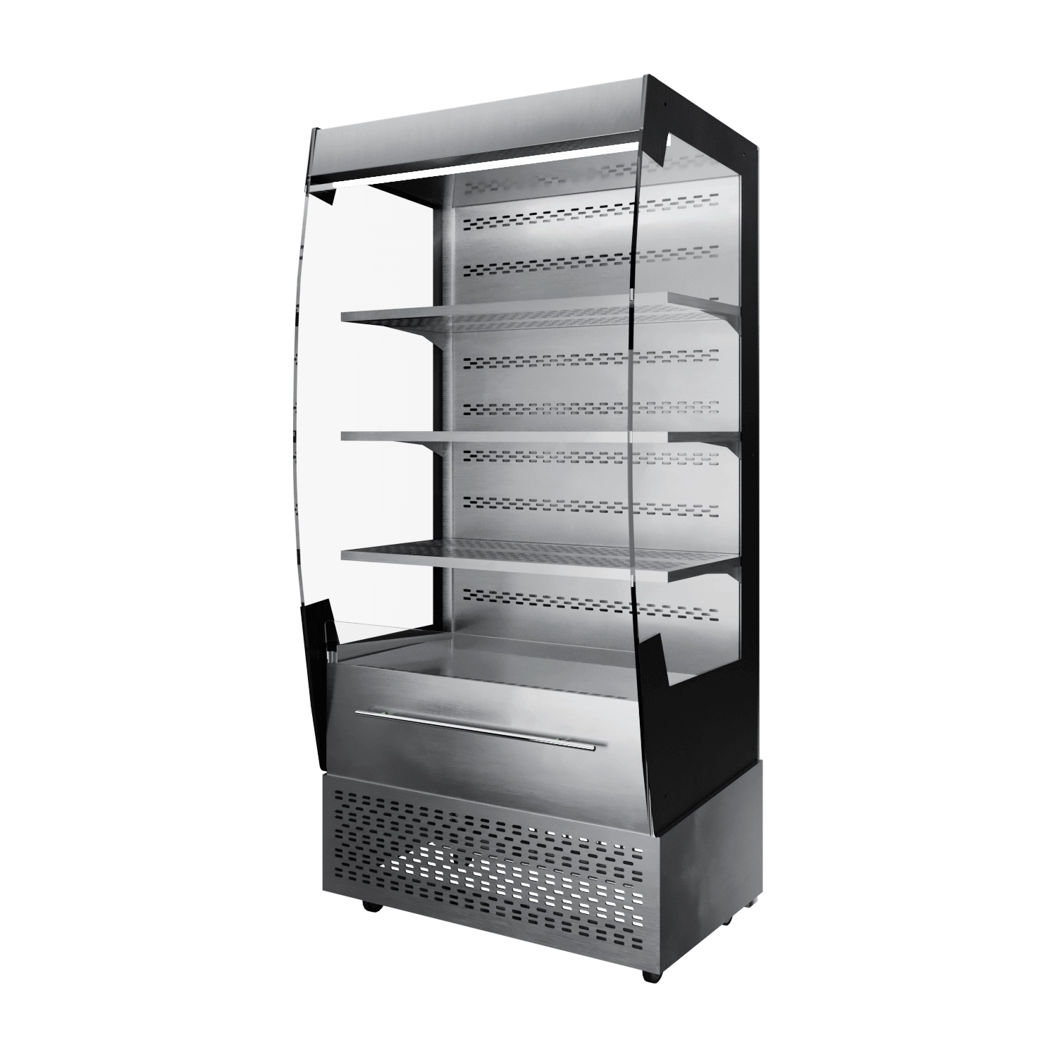 FINIST – Floor-standing refrigerated display case FRESH F3 3D Model