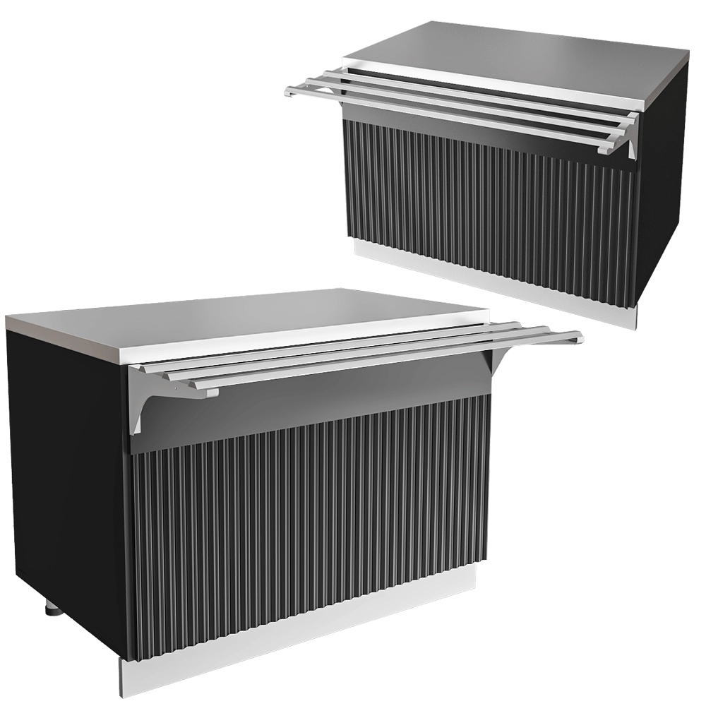 FINIST – Hot food counter 3D Model