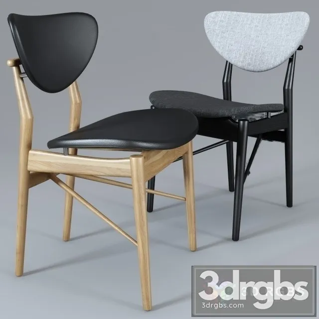 Finn Juhl 108 Dining Chair 3D Model Download Finn Juhl 108 Dining Chair 3D Model Download