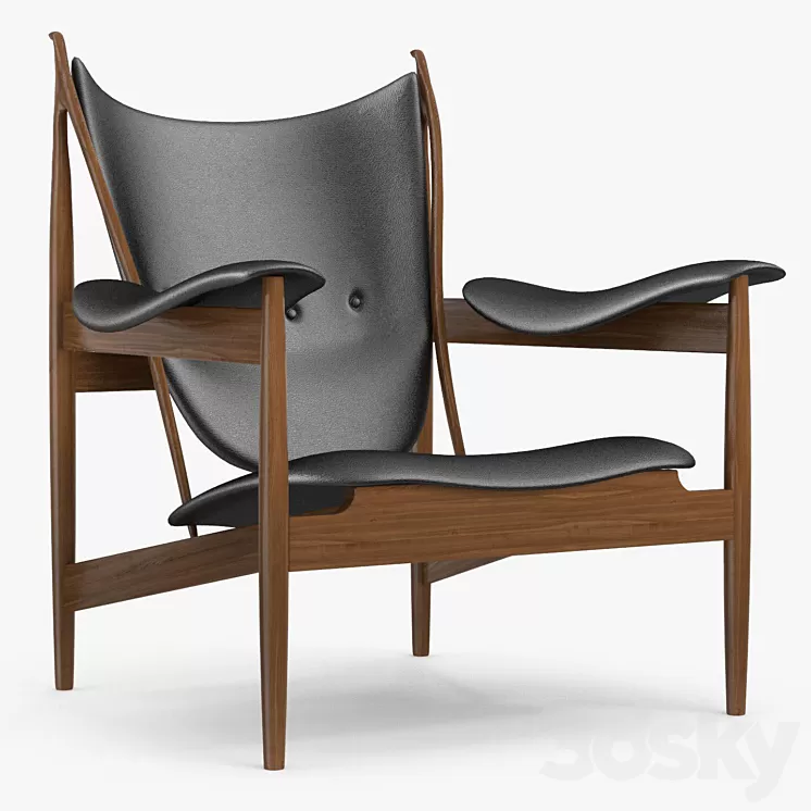 Finn Juhl – Chieftains Chair 3D Model