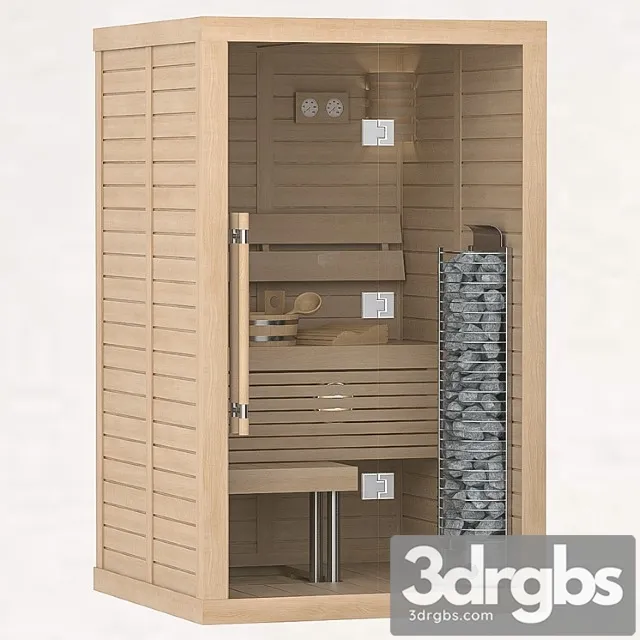 Finnish sauna sawo glass front