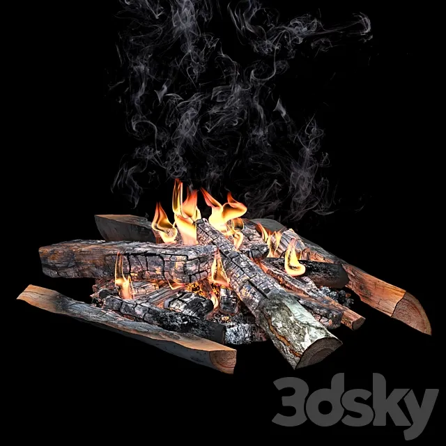 Fire 3DModel Fire 3DModel