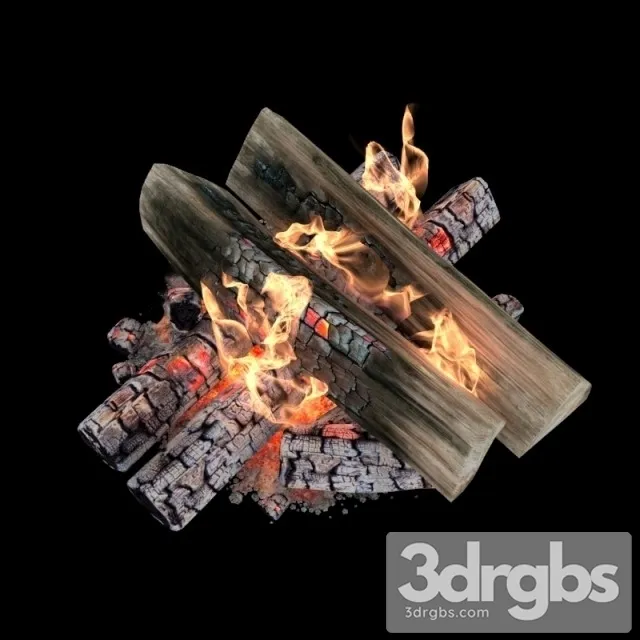 Fire And Firewood With Animation 3D Model Download Fire And Firewood With Animation 3D Model Download