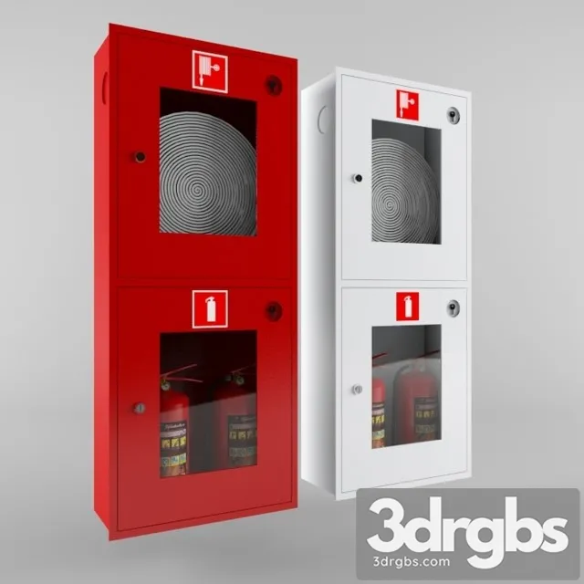 Fire Cabinet SHPK 320N 3D Model Download