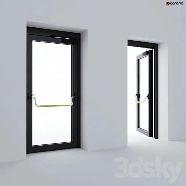 Fire door 3D Model