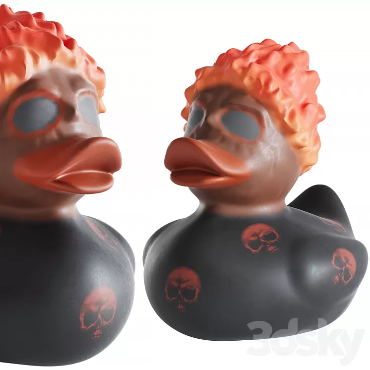 fire duck 3D Model Free Download