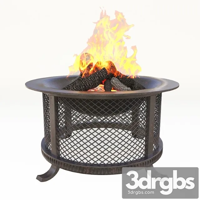 Fire Pit 3 3D Model Download