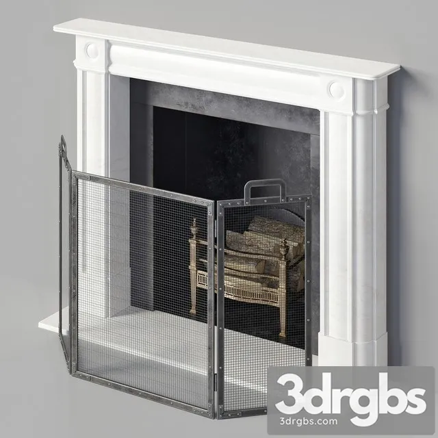 Fireplace 001 3D Model Download
