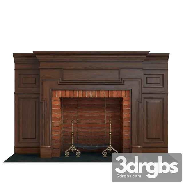 Fireplace 03 3D Model Download