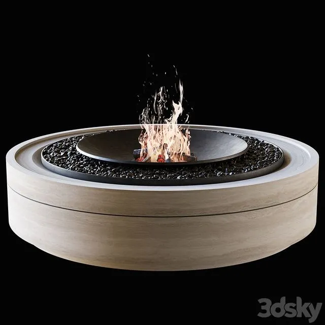 Fireplace #10 3D Model