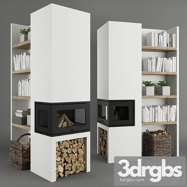 Fireplace 14 3D Model Download