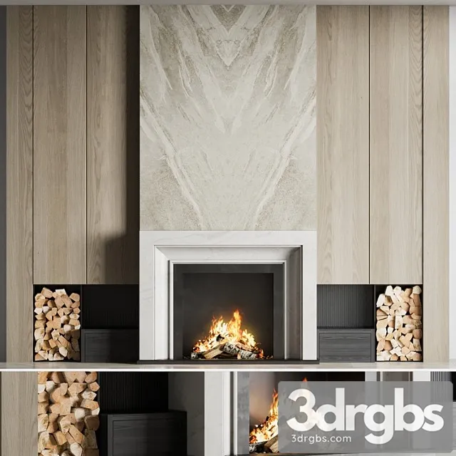 Fireplace 15 1 3D Model Download