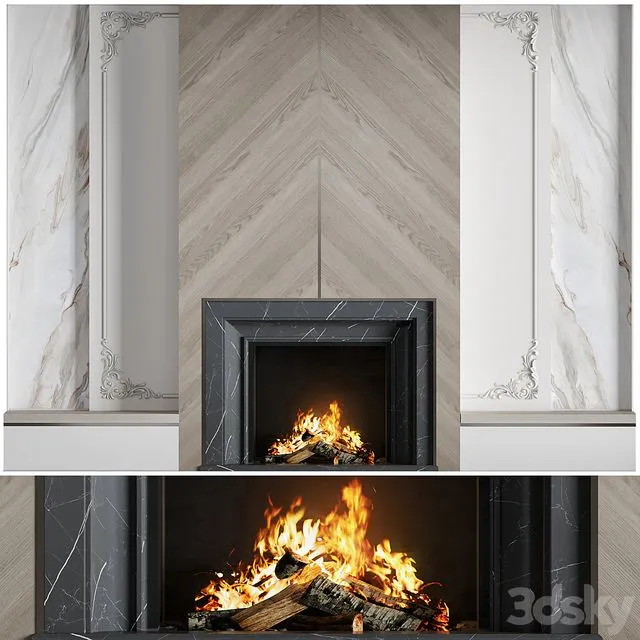 Fireplace 18 3D Model