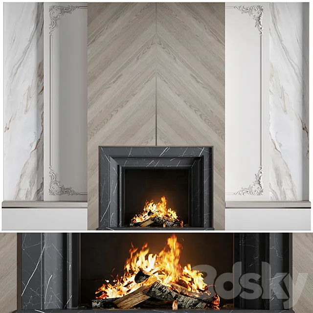 Fireplace 18 3D Model
