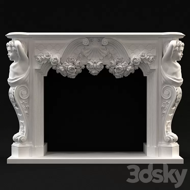 Fireplace 2 3D Model