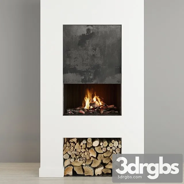 Fireplace 24 3D Model Download