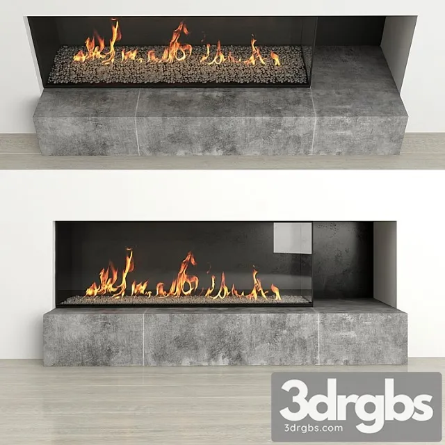 Fireplace 25 3D Model Download