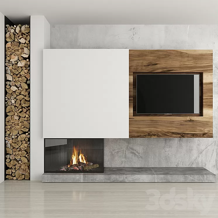 Fireplace 26 3D Model