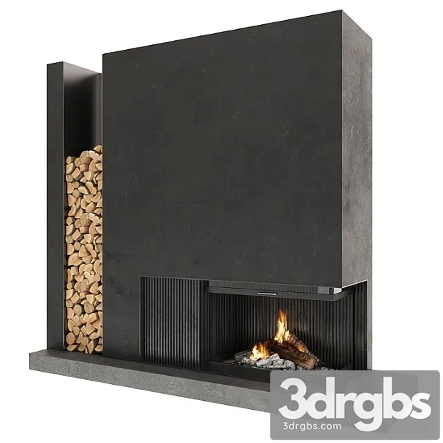Fireplace 27 3D Model Download
