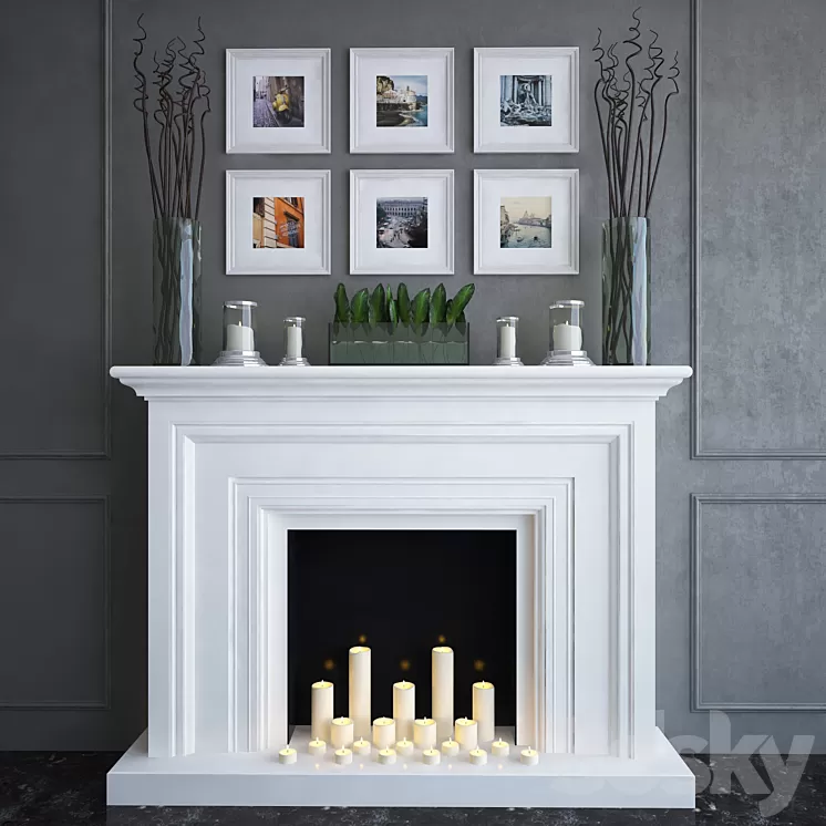 Fireplace 3 3D Model