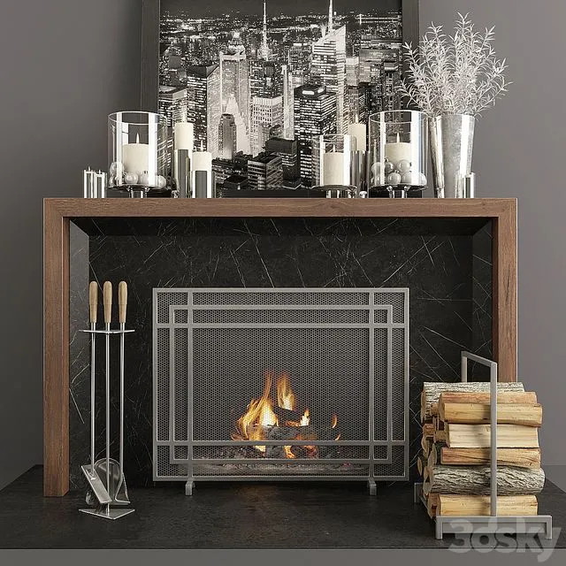 Fireplace 36 3D Model