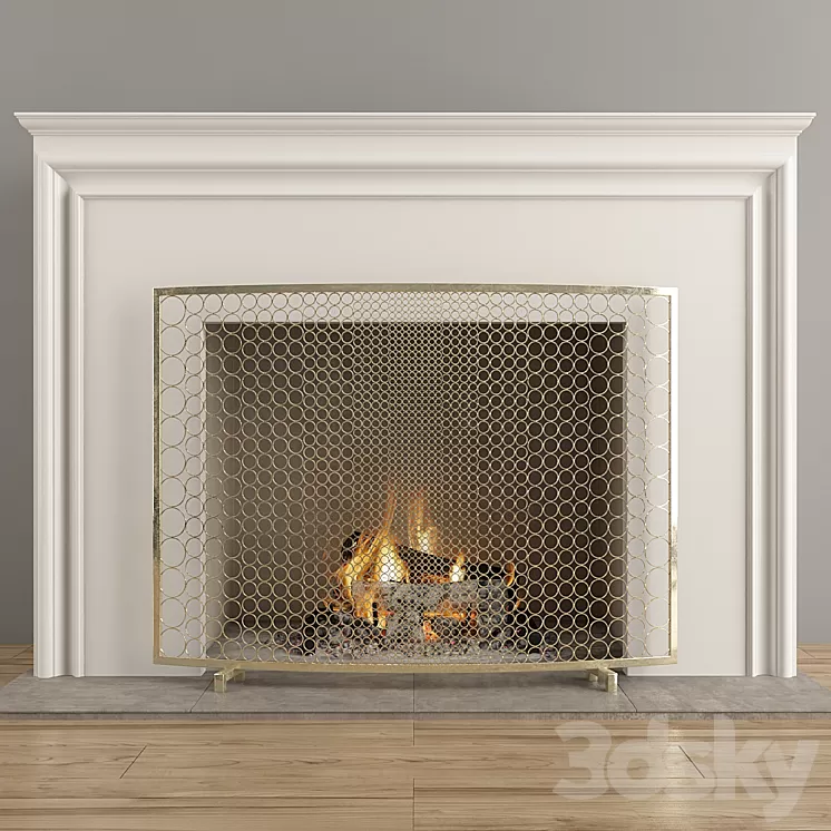 Fireplace 37 3D Model