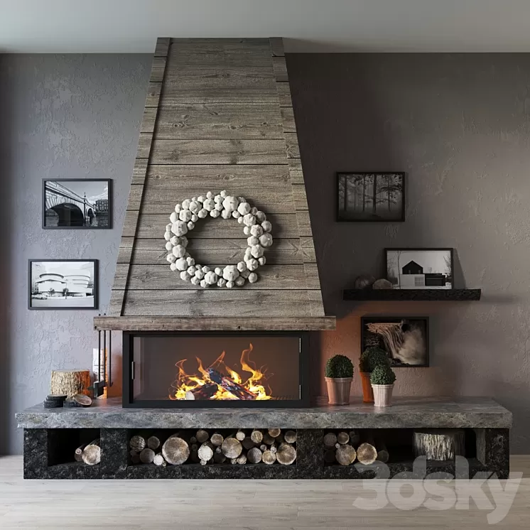 fireplace 3D Model
