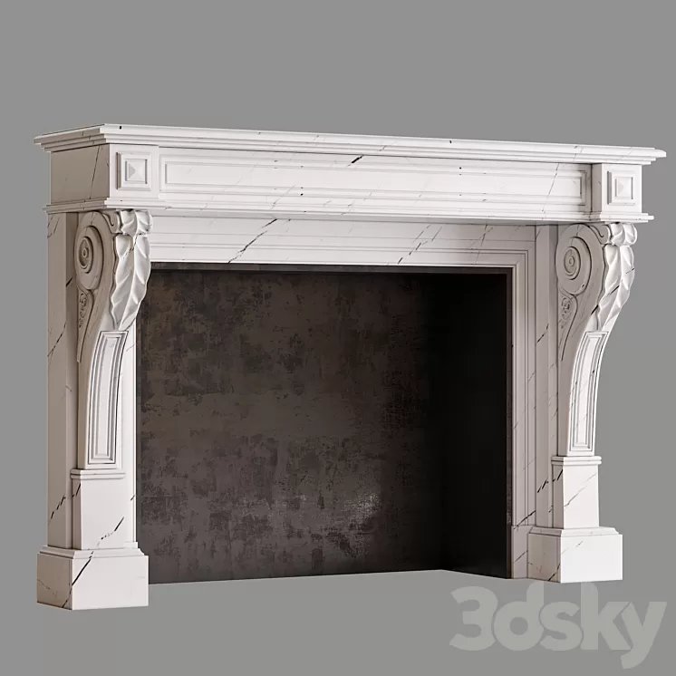 Fireplace 3D Model