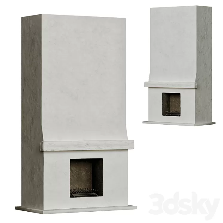 Fireplace 3D Model