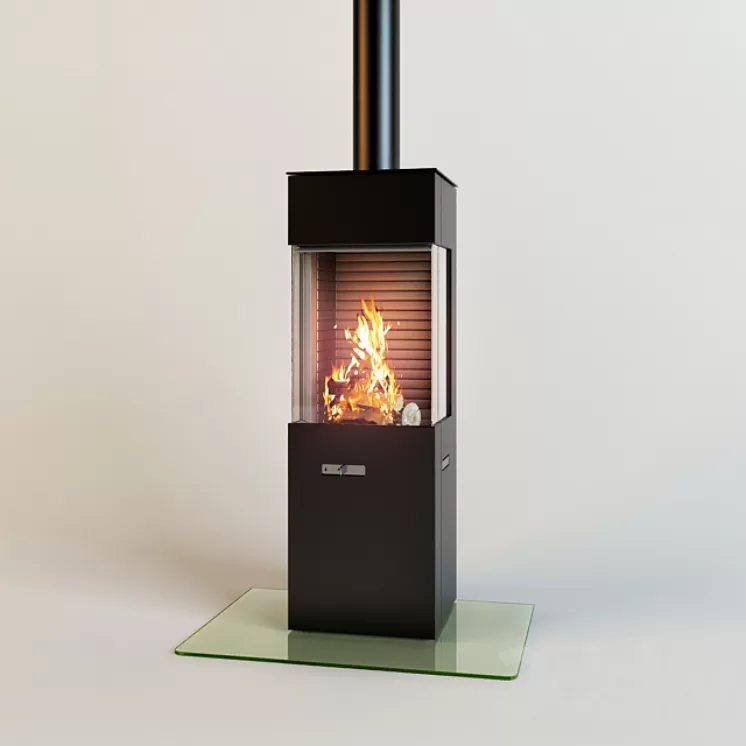 Fireplace 3D Model