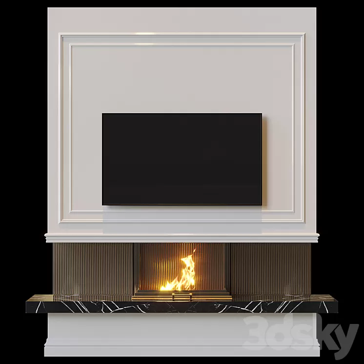 Fireplace 3D Model