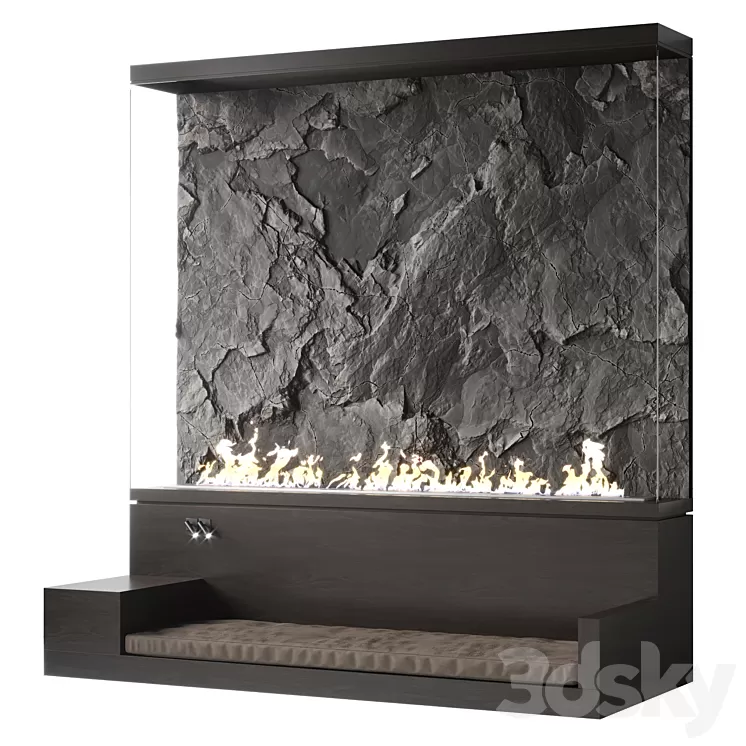 Fireplace 3D Model