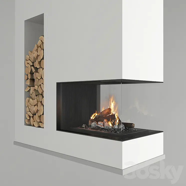 Fireplace 3D Model Free Download