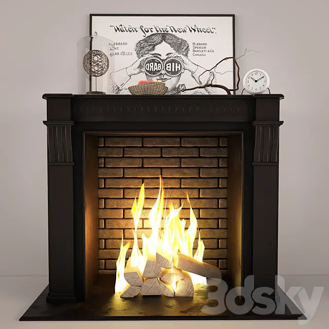 fireplace 3DModel