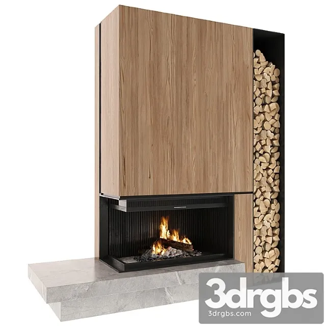 Fireplace 78 3D Model Download
