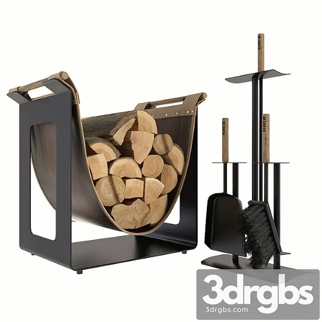 Fireplace accessories keddy 3D Model Download