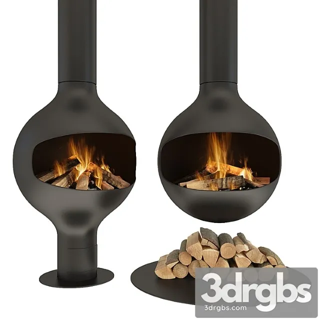Fireplace bathyscafocus 3D Model Download