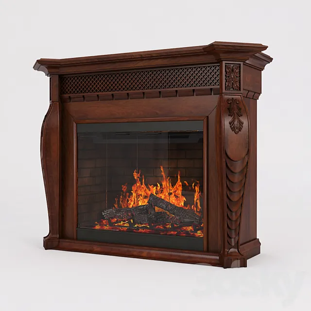 Fireplace Dimplex Vienna 3DModel