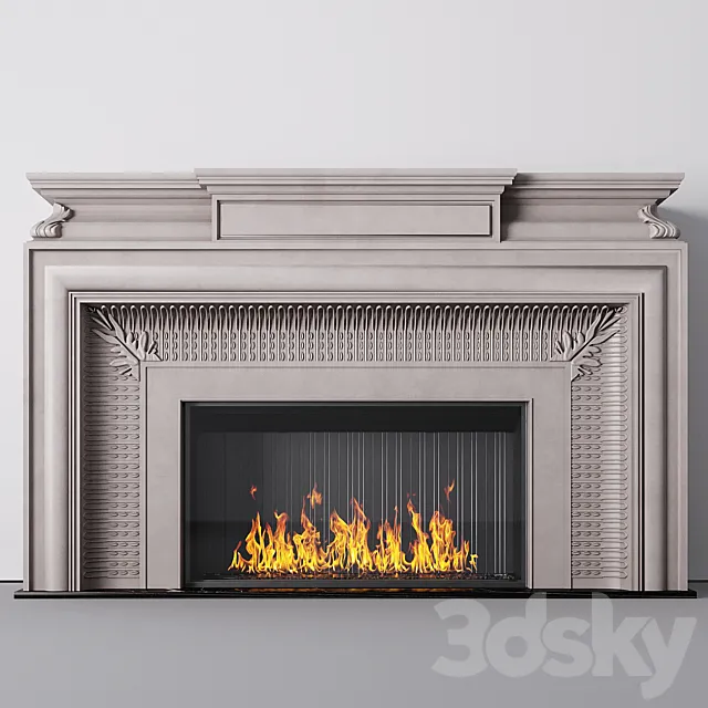 Fireplace euroclassic 3D Model